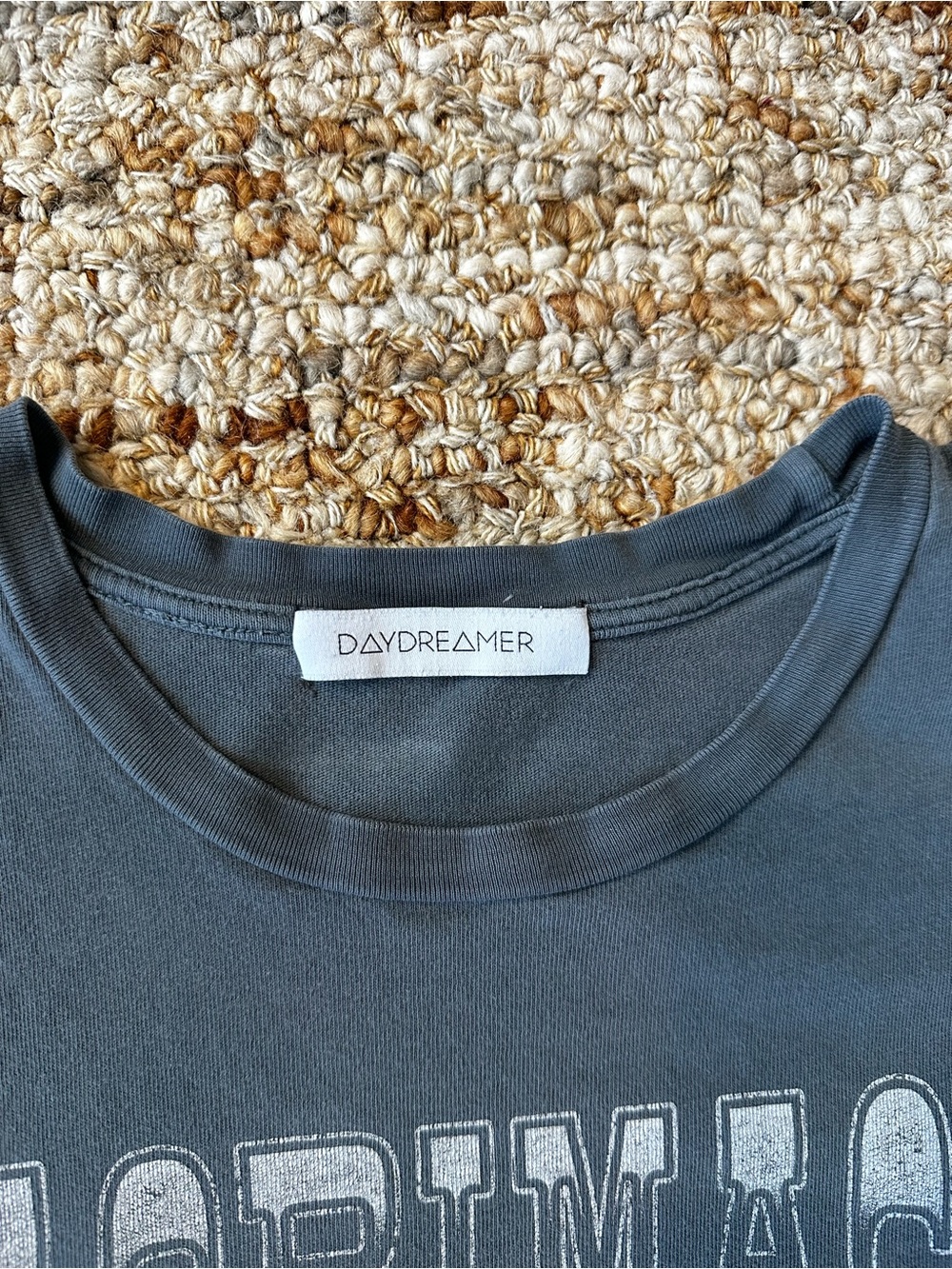 Daydreamer Charcoal Gray Graphic Tee - Picture 3 of 7